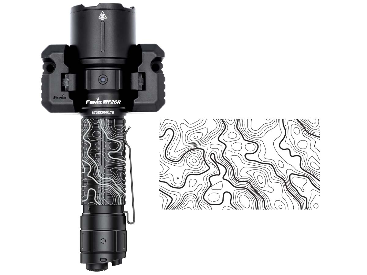 Fenix WF26R Rechargeable Flashlight with Charging Dock