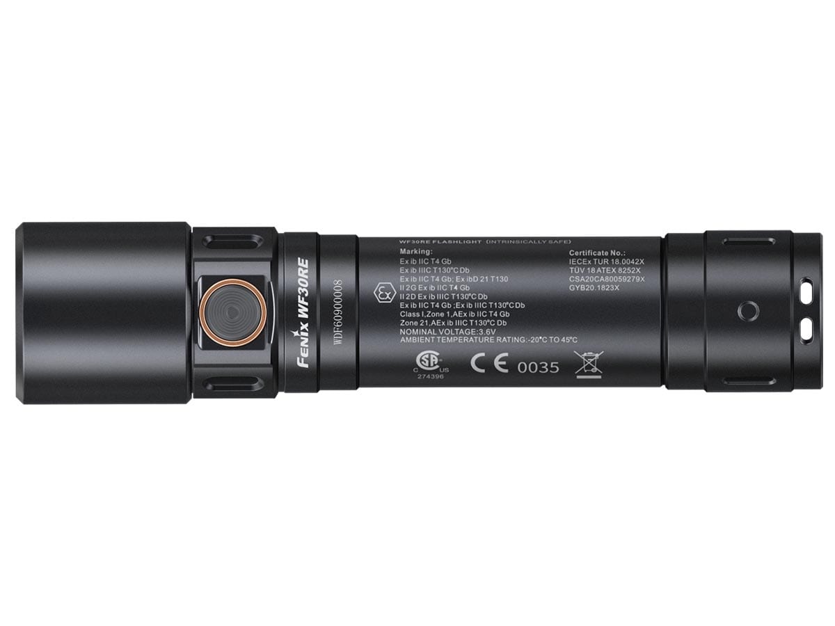 Fenix WF30RE Intrinsically Safe Flashlight