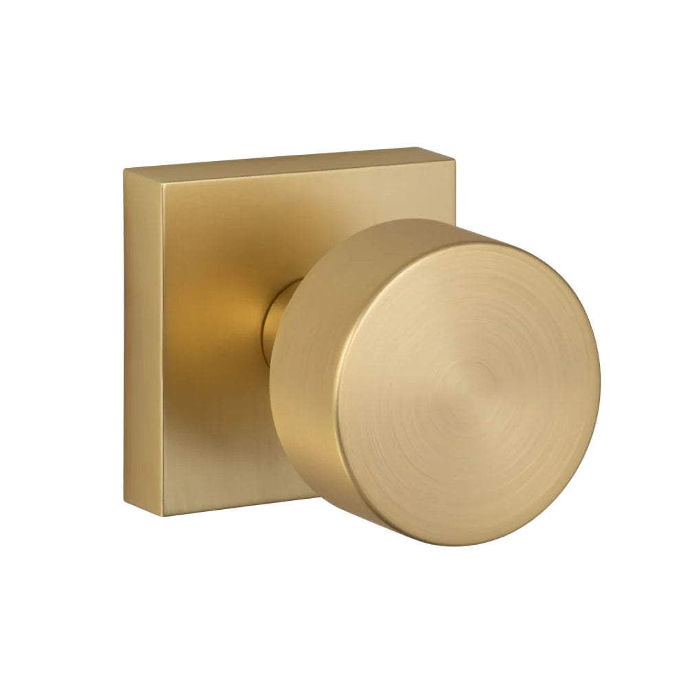 Zurich Square Knob - Satin Nickel