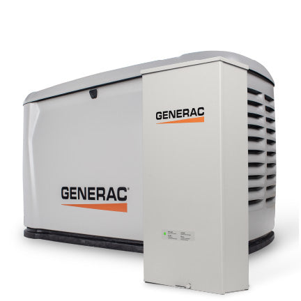 Generac Standby Generator, 14kW Bundled with Transfer Switch