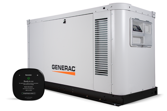 Standby Generator, 48 kW | With ecobee by Generac Smart Thermostat | 120/240 V 1-Phase | CA-MA Emissions