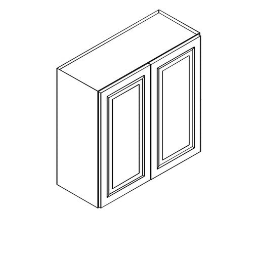 PW-W3330B ( Wall Cabinet 33"Wx12"Dx30"H - 2 Doors )