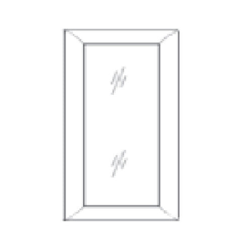AW-WDC2442GD ( Glass Door for WDC2442 Wall Diagonal Corner Cabinet )
