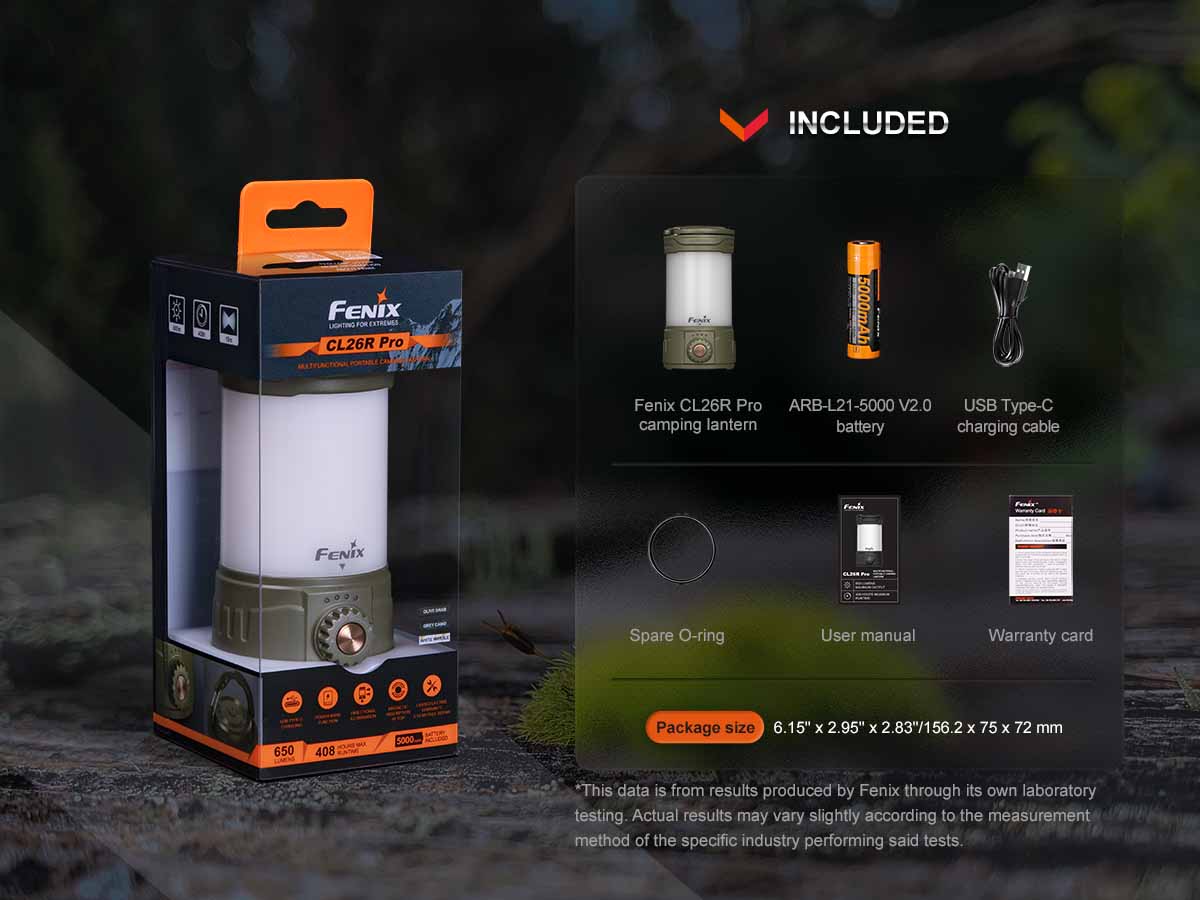Fenix CL26R PRO Lantern