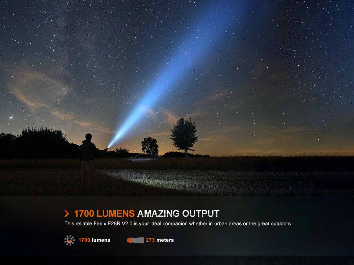 Fenix E28R V2.0 Rechargeable EDC Flashlight