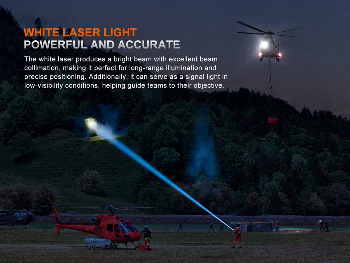 Fenix LR36R White Laser Flashlight