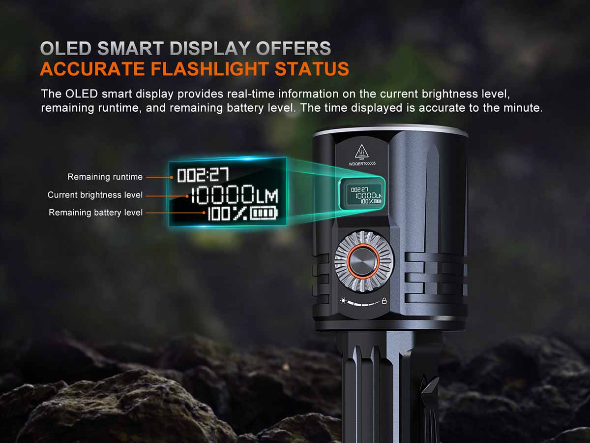 Fenix LR36R White Laser Flashlight