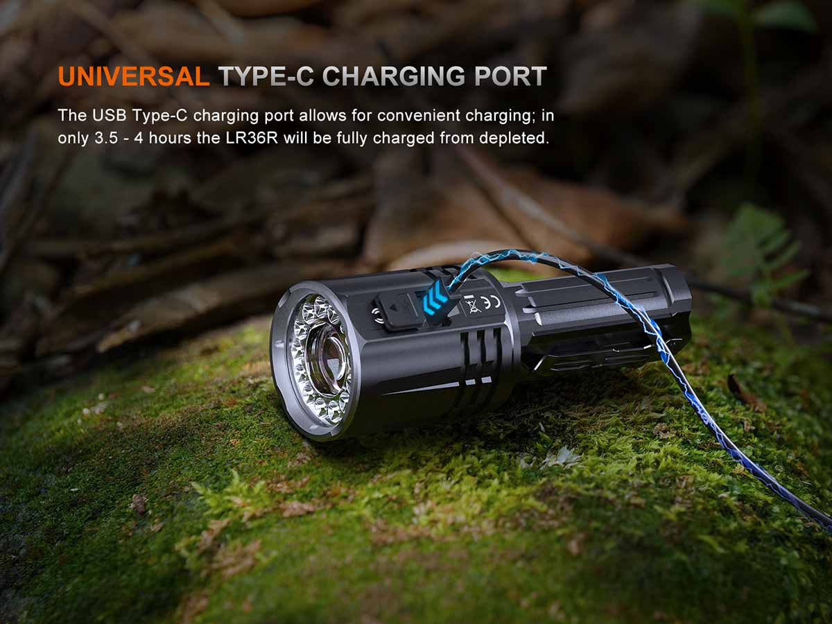 Fenix LR36R White Laser Flashlight