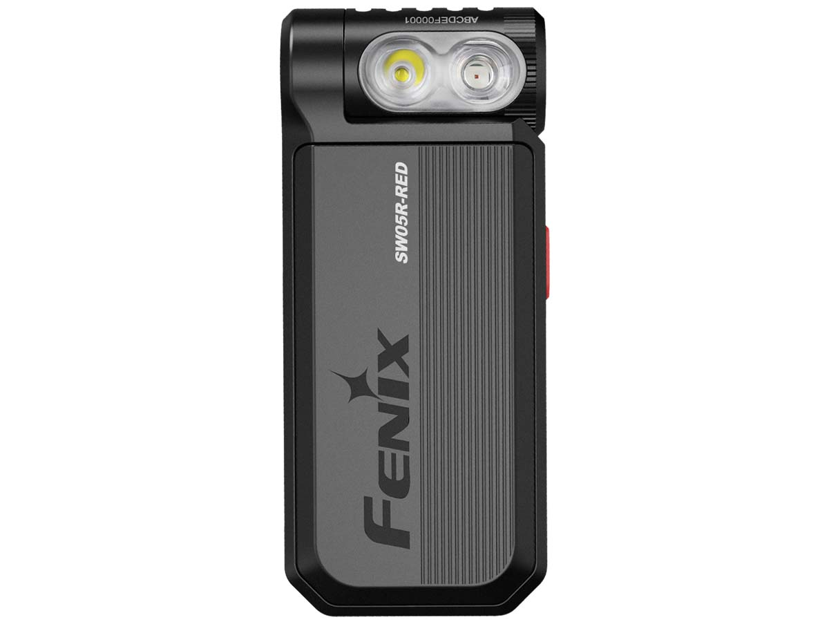 Fenix SW05R-UV Clip On Flashlight with UV Light