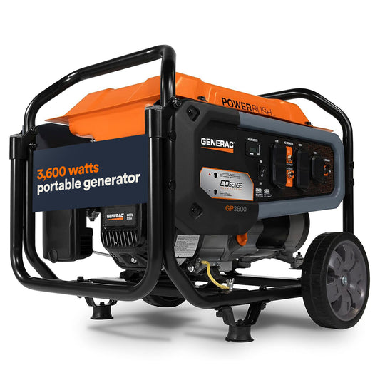GP3600 3,600-watt Portable Generator With COSENSE® Technology