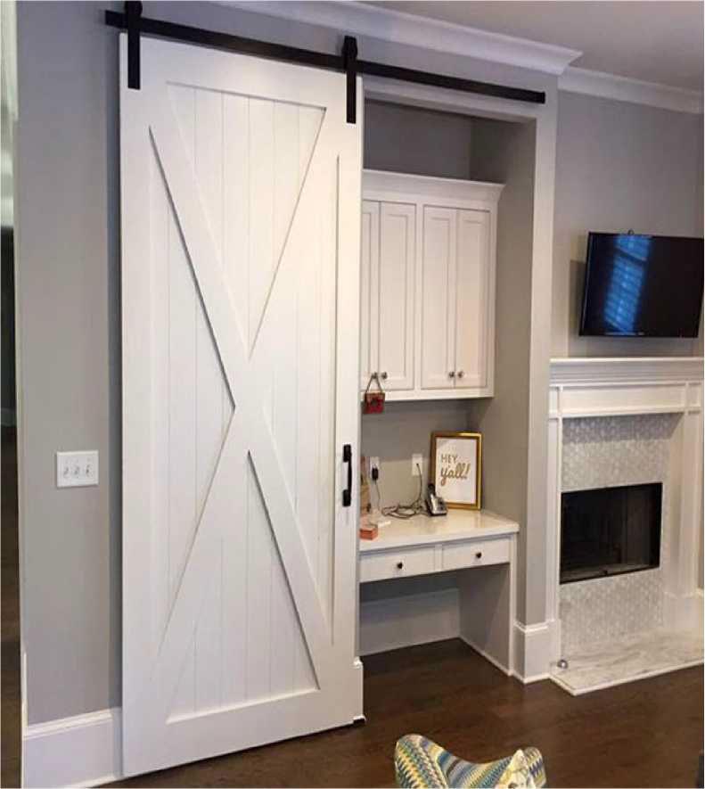 Barn Door – PY-238 – Sliding Barn-Style Wood Door