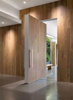 Pivot Door – PY-074 – Contemporary Pivot Wood Design