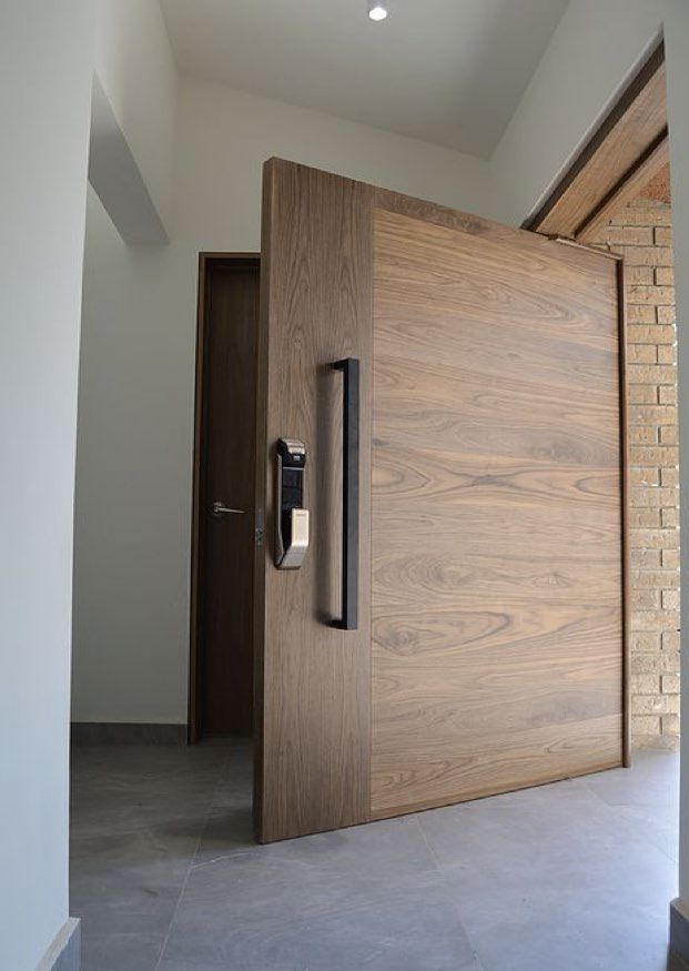 Pivot Door – PY-075 – Contemporary Pivot Wood Design