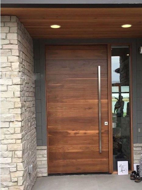 Pivot Door – PY-066 – Contemporary Pivot Wood Design