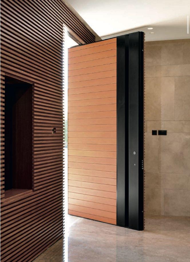 Pivot Door – PY-061 – Contemporary Pivot Wood Design