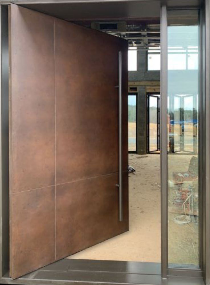 Pivot Door – PY-045 – Contemporary Pivot Wood Design