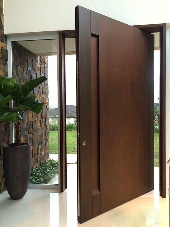 Pivot Door – PY-044 – Contemporary Pivot Wood Design