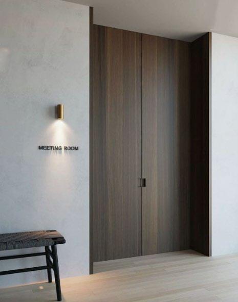 Pivot Door – PY-038 – Contemporary Pivot Wood Design