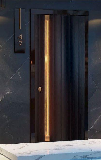 Pivot Door – PY-040 – Contemporary Pivot Wood Design