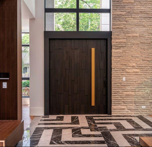 Pivot Door – PY-027 – Contemporary Pivot Wood Design