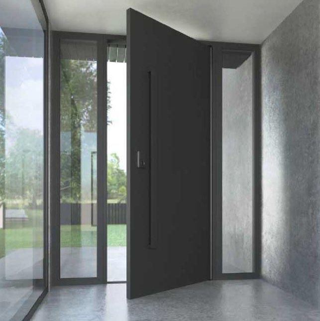 Pivot Door – PY-014 – Contemporary Pivot Wood Design