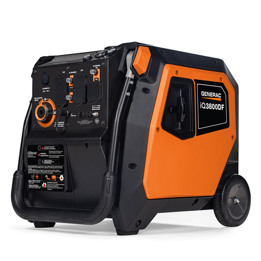 Generac iQ3800| Dual Fuel Portable Inverter Generator, 49ST