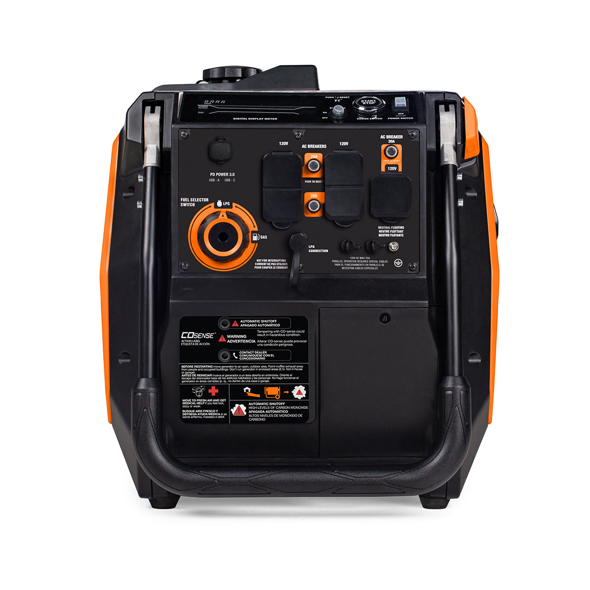 Generac iQ5200 | Dual Fuel Portable Inverter Generator, 50ST