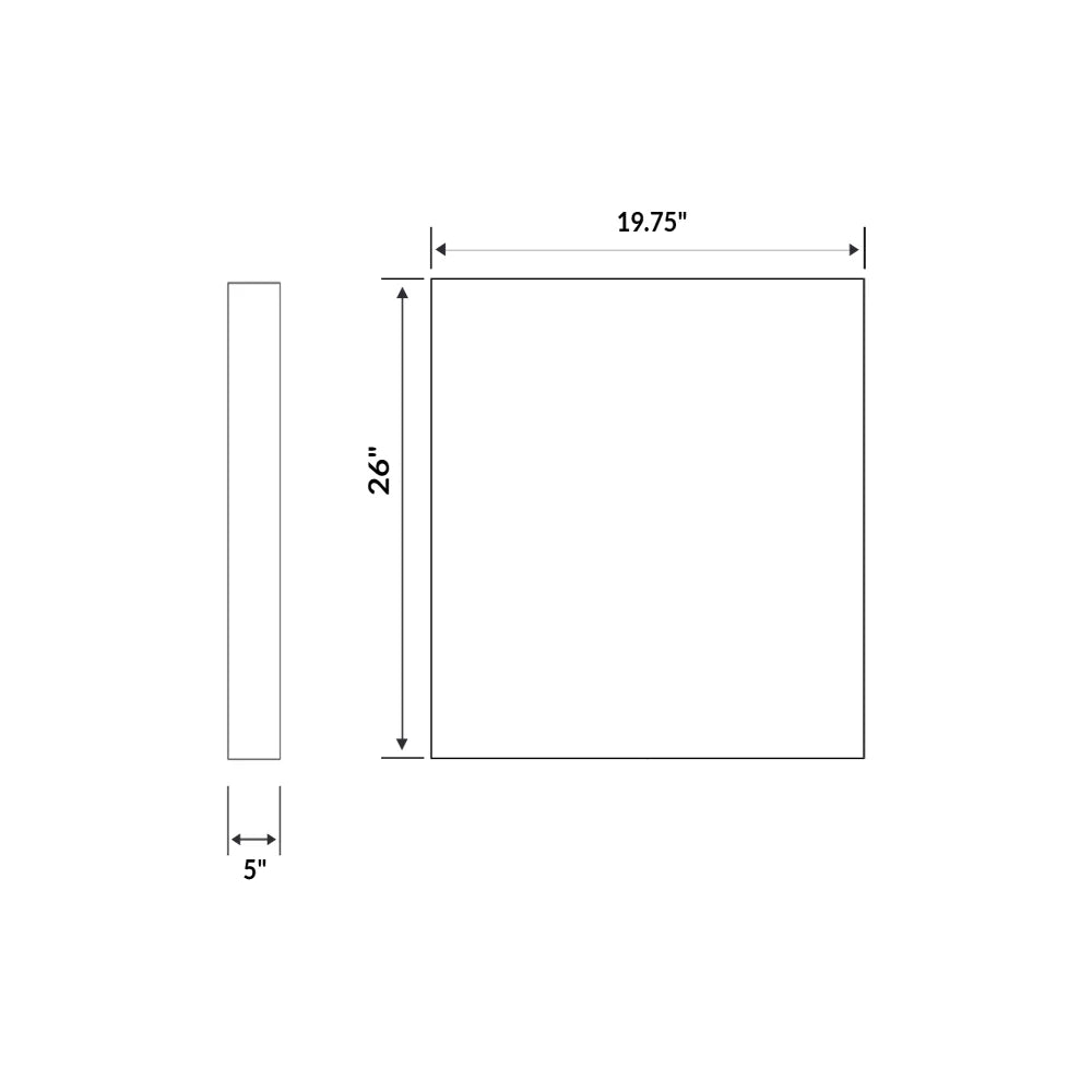 20 W x 26 H Mirrored  Medicine Cabinet LMC1-20