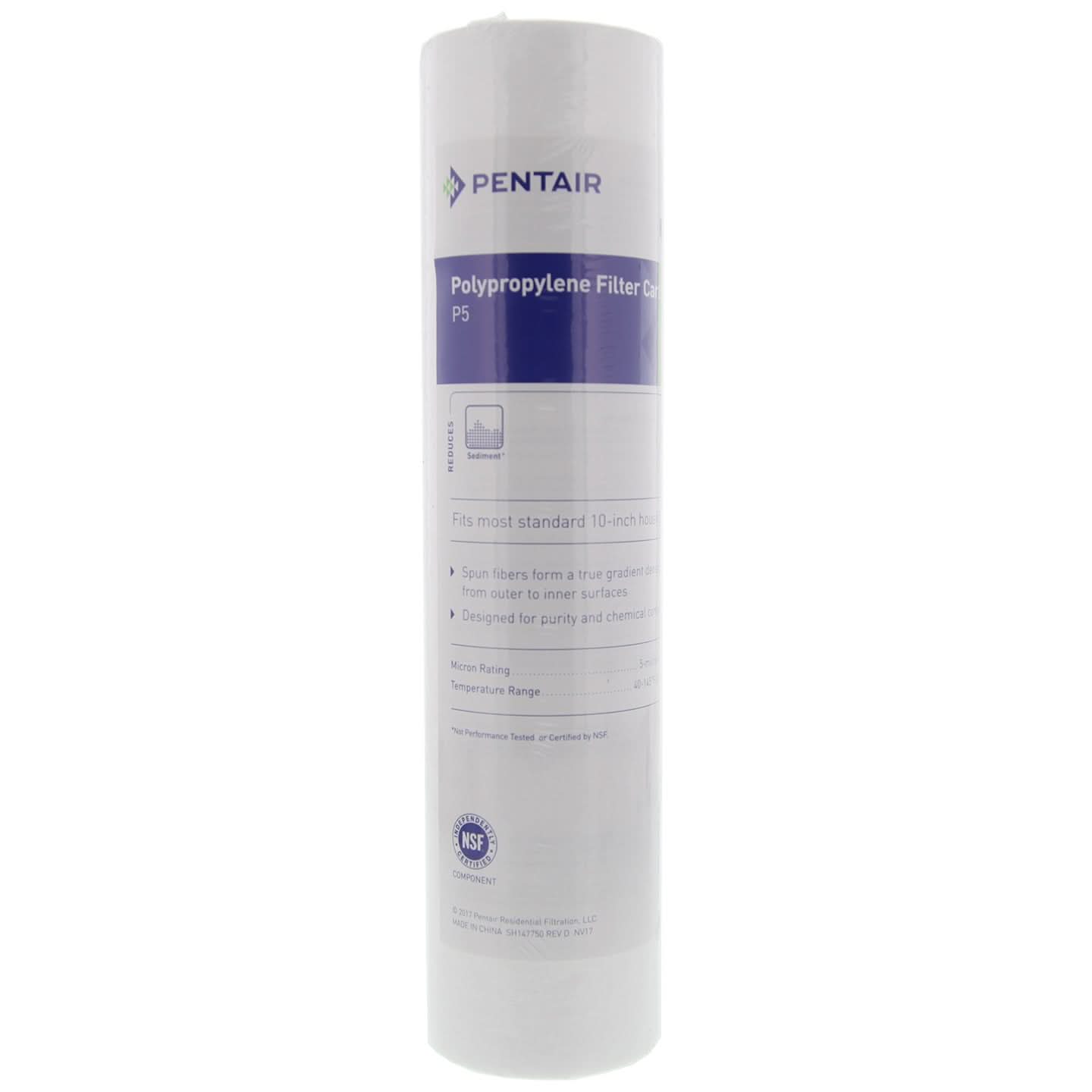 Pentek P5 Sediment Water Filter (9-3/4-inch x 2-3/8-inch)