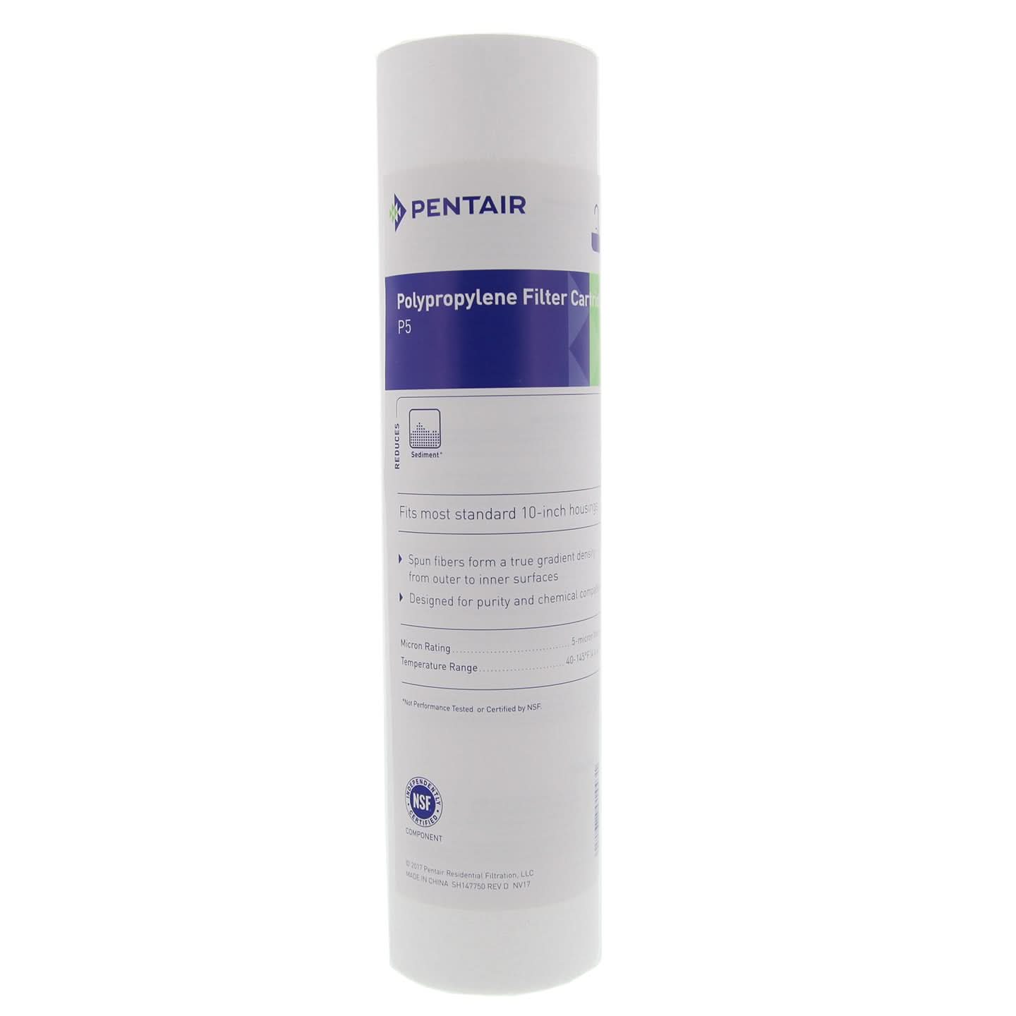 Pentek P5 Sediment Water Filter (9-3/4-inch x 2-3/8-inch)