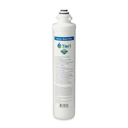 Tier1 RO-QC-450-CBRF 4-Stage Carbon Block Quick Change Reverse Osmosis Water Filter Replacement