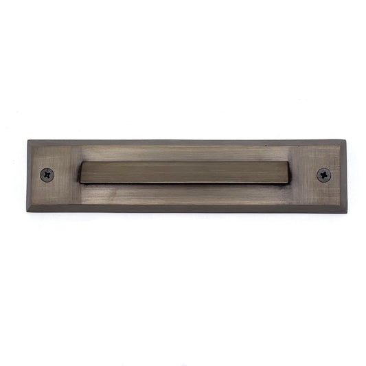 Arrow Simple Louv Brass Deck Light