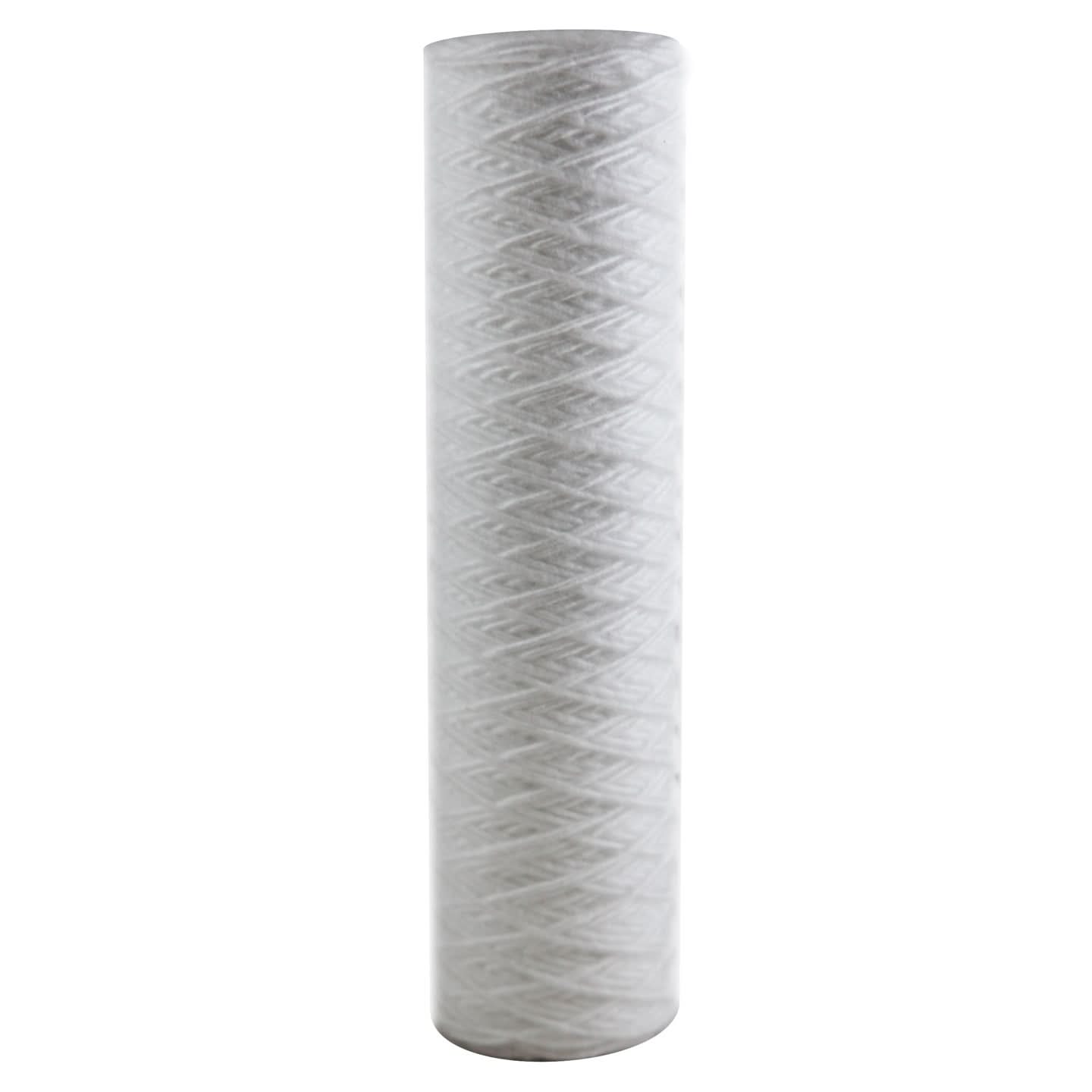 Tier1 10 inch x 2.5 inch String Wound Sediment Water Filter (20 Micron)