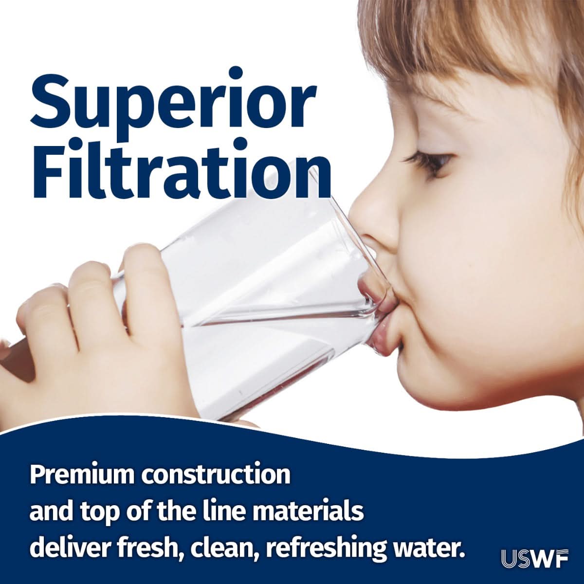 USWF 30 Micron Melt Blown Sediment Filter 10"x2.5"