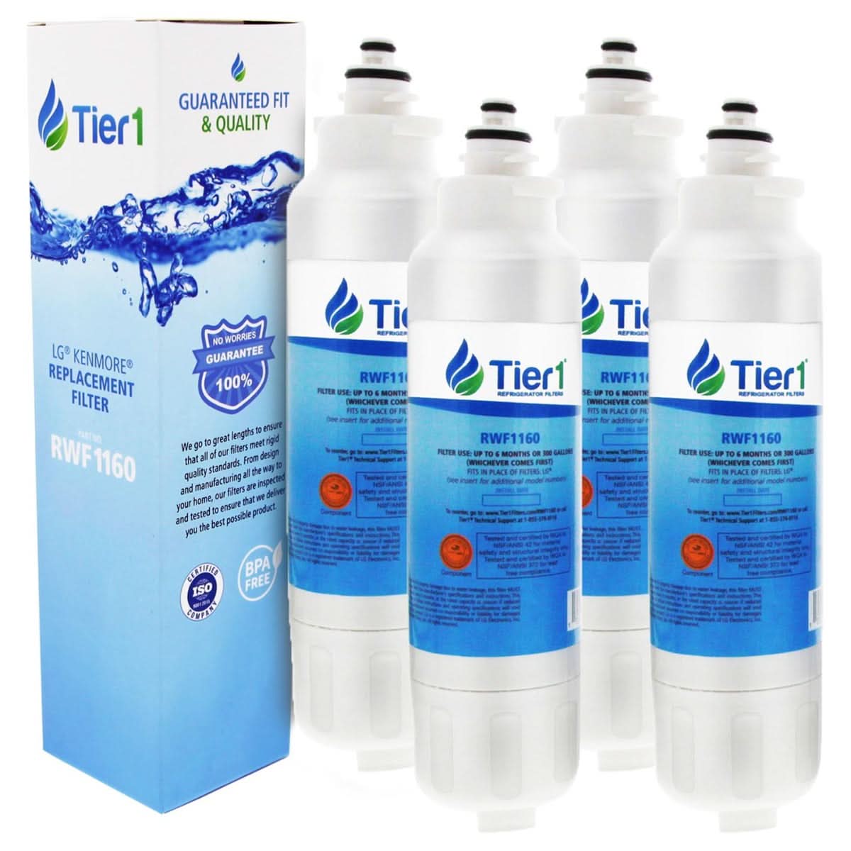 Tier1 LG LT800P Refrigerator Water Filter Replacement Comparable