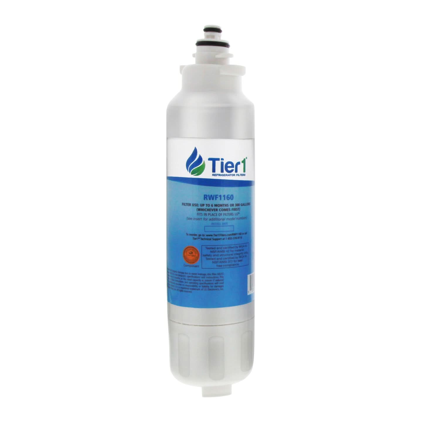 Tier1 LG LT800P Refrigerator Water Filter Replacement Comparable