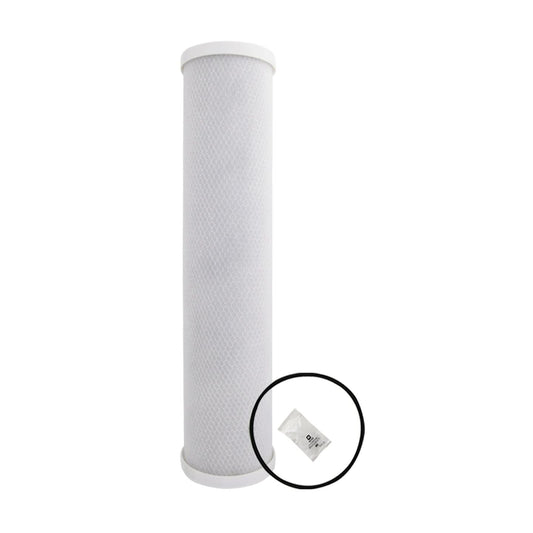 Tier1 Pentek EP-20BB 155583-43 Carbon Filter Cartridge Comparable Replacement Kit with O-ring and Lubricant