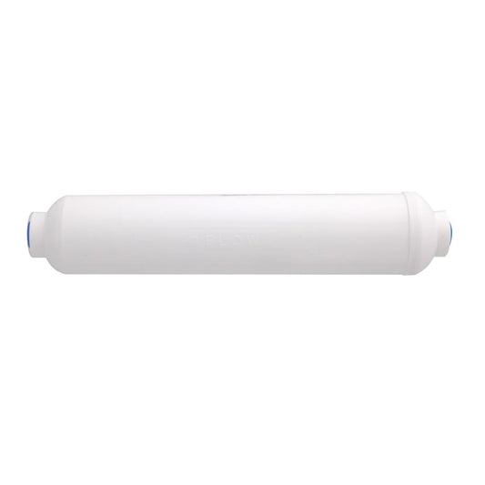 Inline Granular Activated Carbon Water Filter 1/4-inch FNPT Fittings by Tier1 (5 micron)