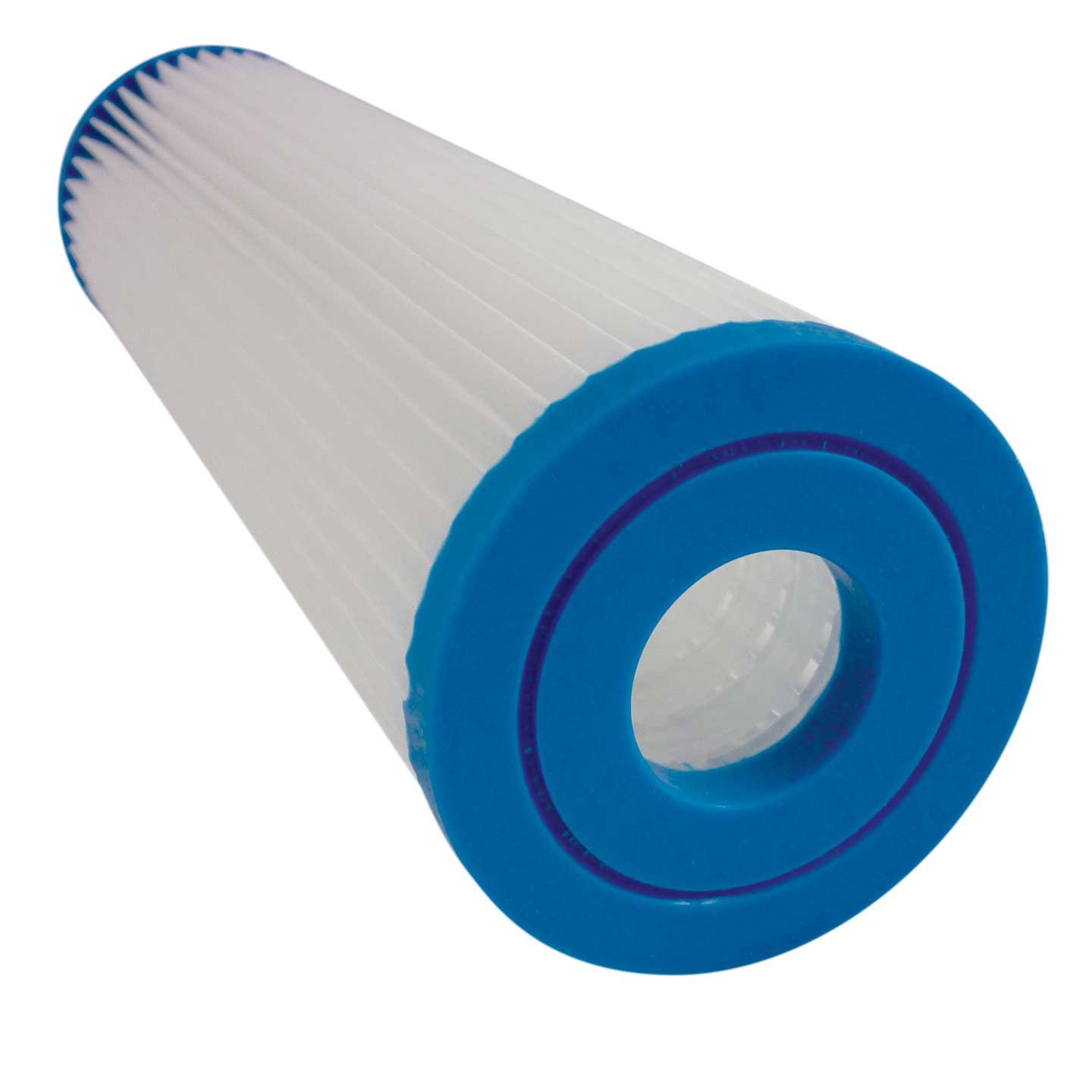 Tier1 10" x 2.5" Pleated Cellulose Sediment Filter, 20 Micron