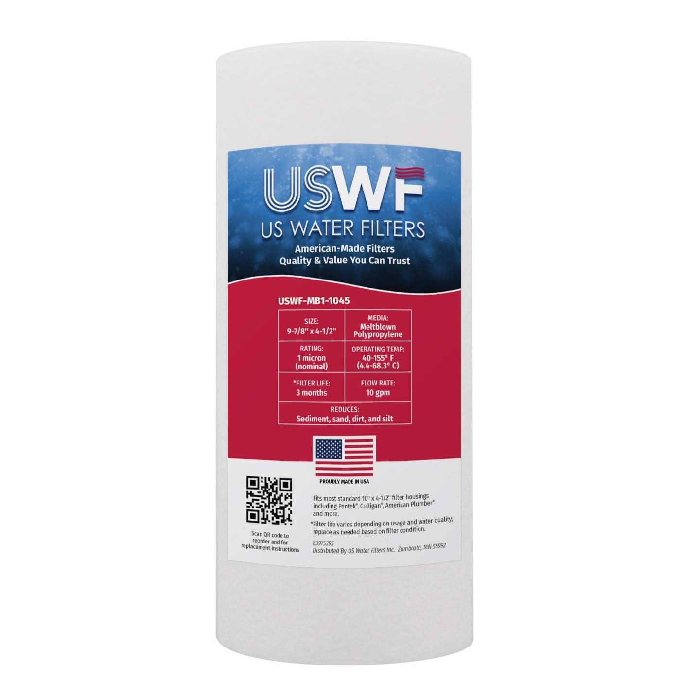 USWF 10" x 4.5" Melt Blown Sediment Filter