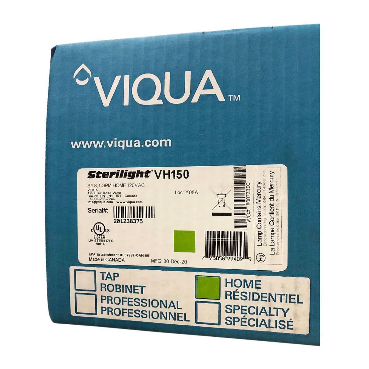 VIQUA VH150 UV System