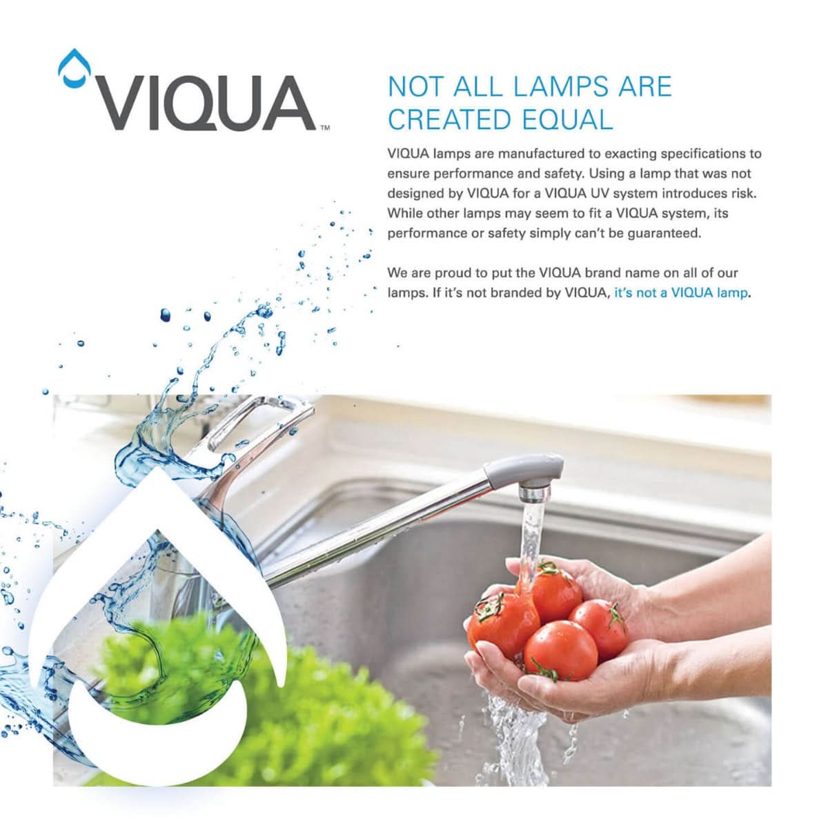 602810-104 Viqua UV Lamp & Sleeve Replacement Kit for Ultraviolet Systems F, F+, F4, F4+, F4-V & PRO15